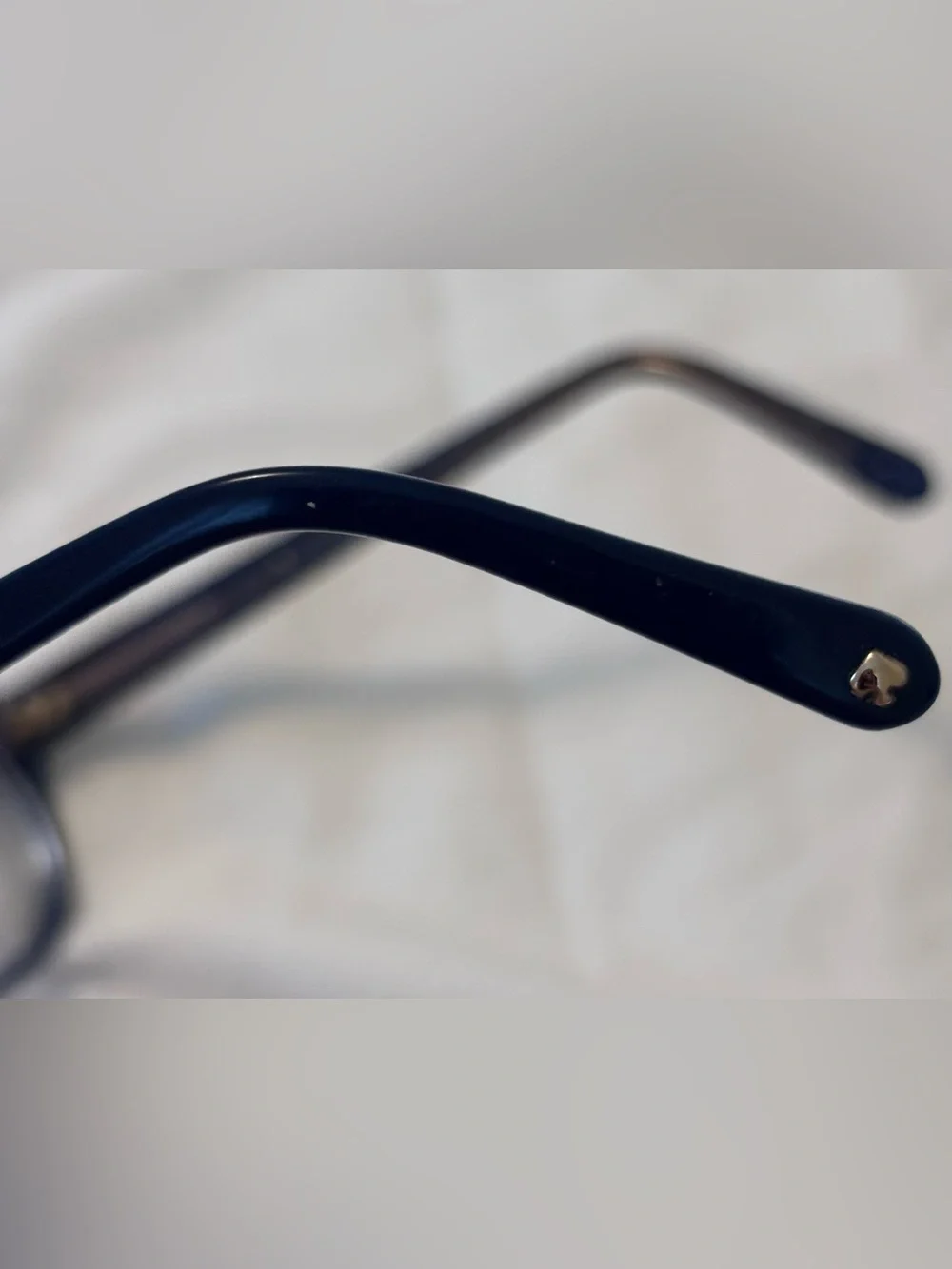 Kate Spade VIVI Navy Blue Glitter Cat Eye Eyeglasses Frames